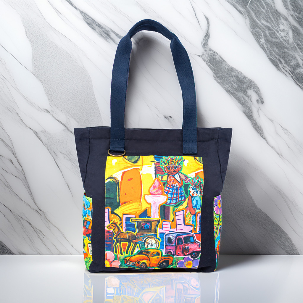 TRISANSHOP MAURINE TOTE BAG Sovlo x ISDI