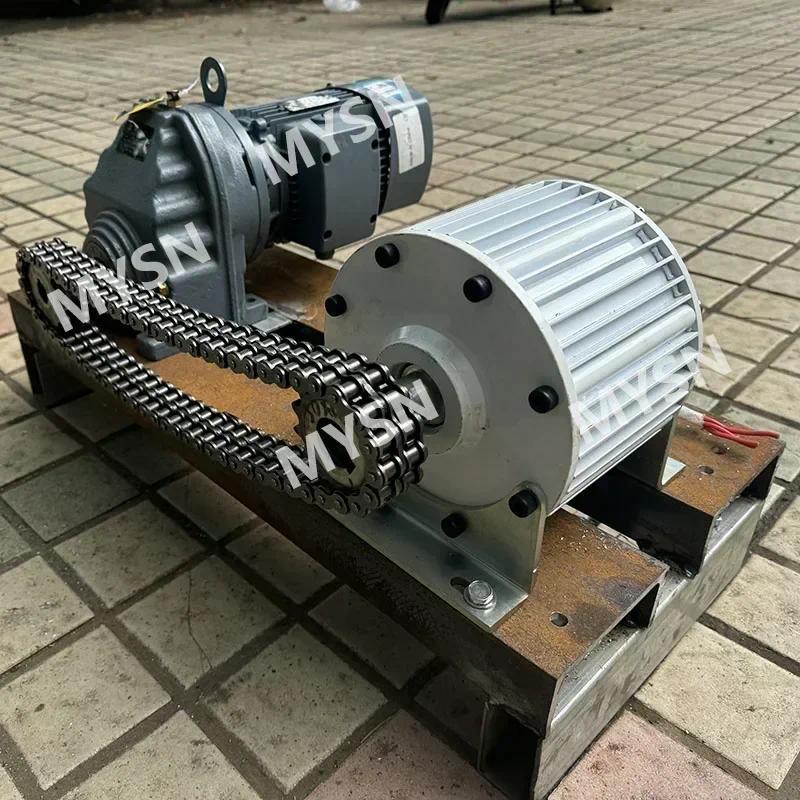 50KW Permanent Magnet Generator 220V 230V 380V 300 RPM Electric Generator 30000W Alternator Quiet Ge