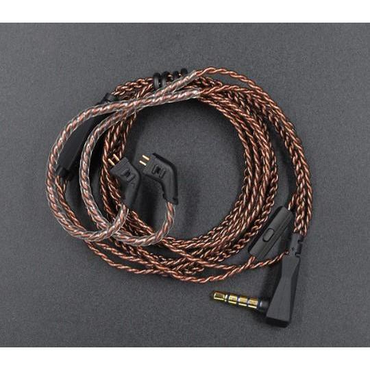 SOUNDORA [ORIGINAL] Kabel KZ Cable KZ with Mic KZ ZSN PRO X Kabel KZ with Mic - Braided Pin B