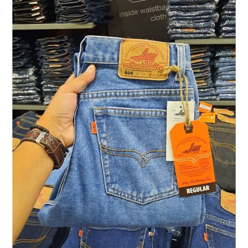 Lea Jeans 606 Regular Denim Original (606.82.23.99)