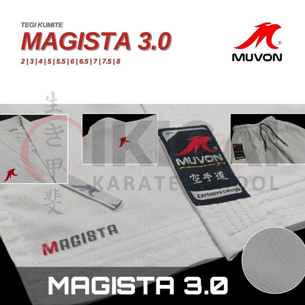 MUVON MAGISTA 3.0 TEGI KUMITE Karate-Gi Baju Karate