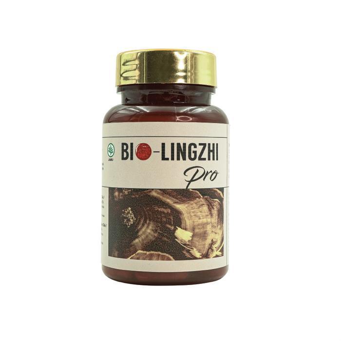 Bio Lingzhi PRO Isi 60 Kapsul HALAL dan BPOM Original Bergaransi - 1 Bulan By Vitahealth