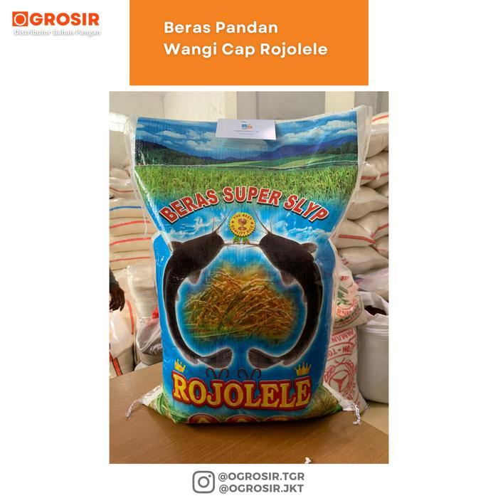 Beras Bulat Pandan Wangi ASLI Cap RojoLele SUPER 10Kg TERLARIS
