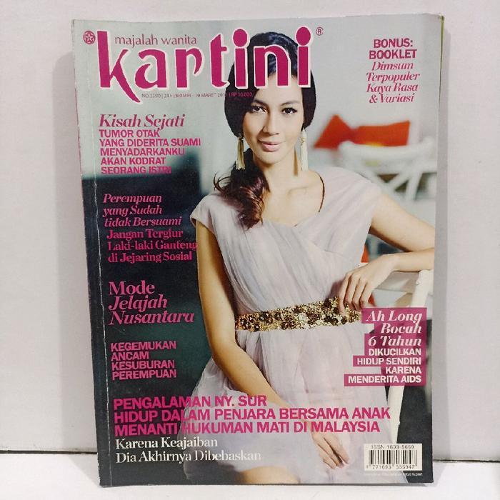 Majalah wanita Kartini : Edisi No. 2290 Februari - Maret 2011 - Kegemukan ancam kesuburan perempuan