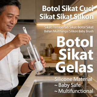 Botol Sikat Cuci Sikat Pembersih Sikat Silikon Sikat Sikat Botol Sikat Bahan Silikon Sikat Multifung