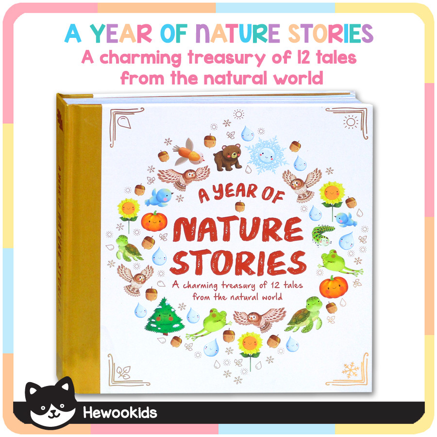 A Year of Nature Stories - A charming treasury of 12 tales from the natural world