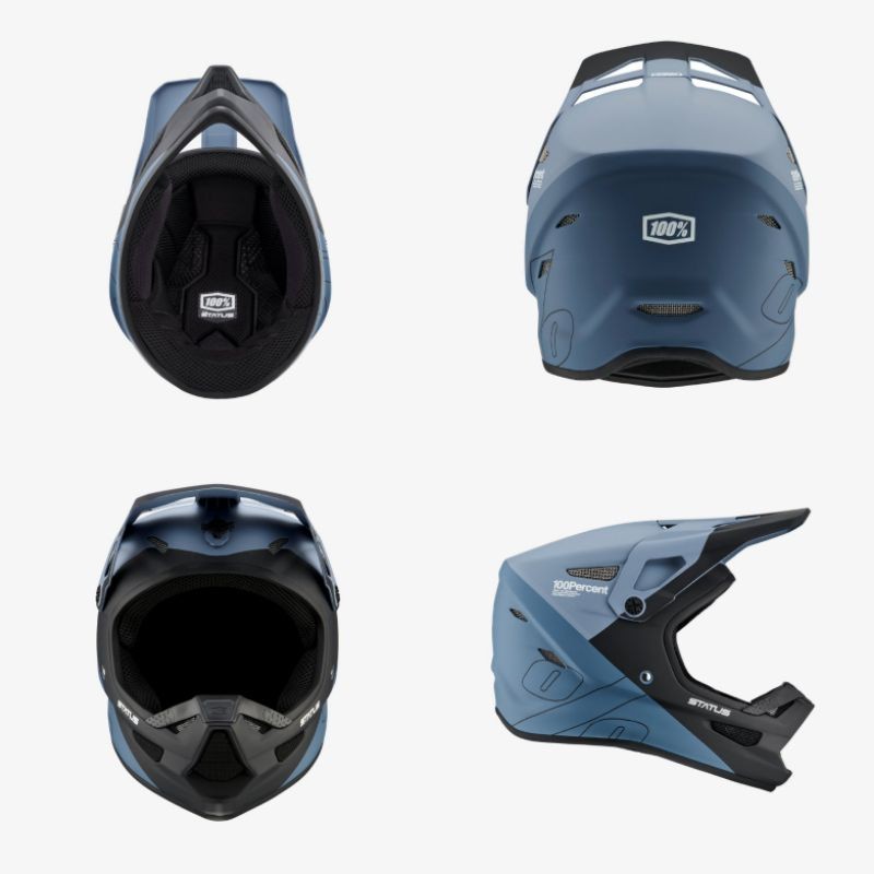 PROMO HELM DOWNHILL 100 PERCENT STATUS . HELM SEPEDA FULLFACE . HELM MTB . HELM DOWNHILL . HELM SEPE