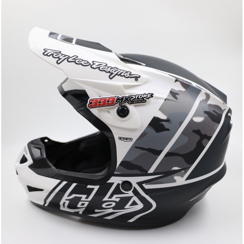 PROMO TLD GP NOVA CAMO WHITE HELM CROSS TLD GP NOVA CAMO WHITE HELM ENDURO HELM OFFROAD TLD GP HELM 