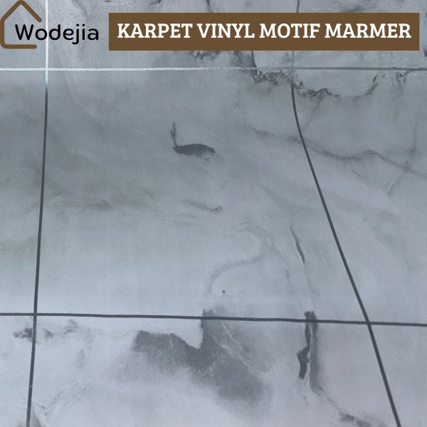 [Wodejia] Karpet Lantai Vinyl Marmer 1 ROLL Karpet lebar 120CM Dekorasi Lantai Kamar 14 meter