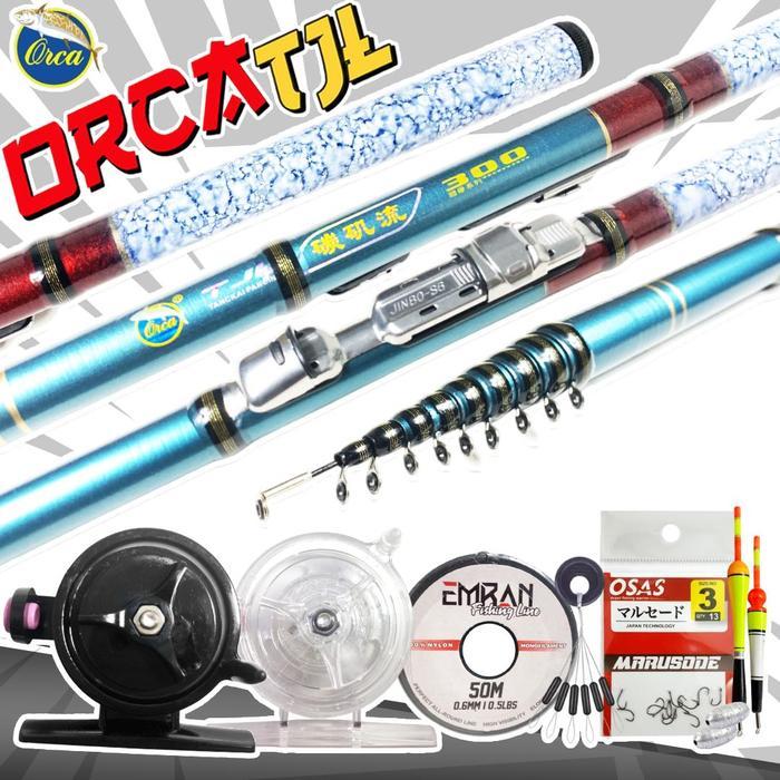 Set Lengkap Tegek Orca TJL & Emran TJL kolong material fiber Gratis Ongkir COD - Set Lengkap, 270
