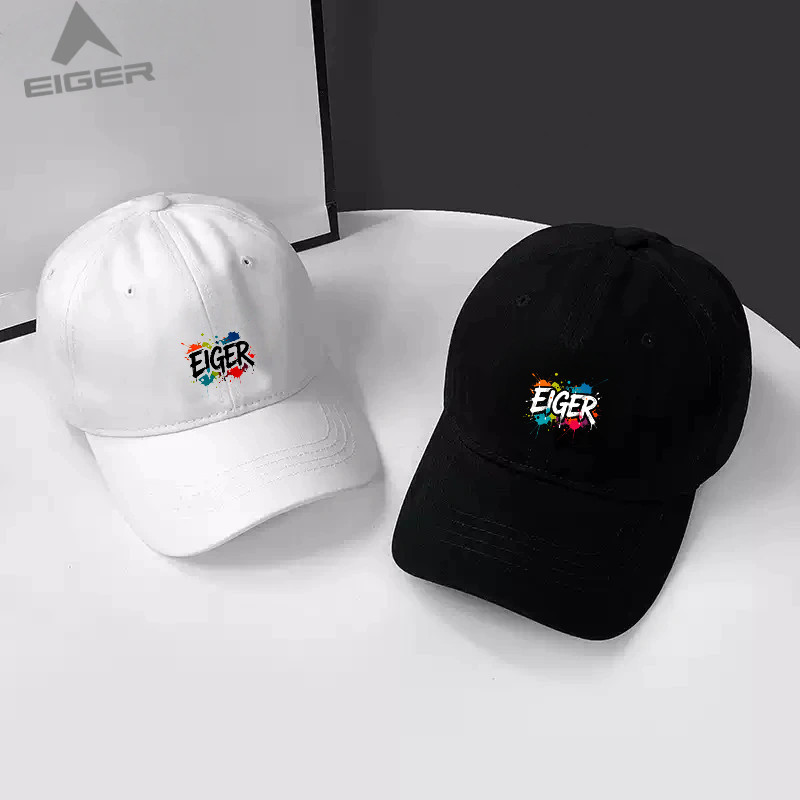 Topi Eiger original Baseball Model Lembut Polos Stylish Cocok Semua Outfit
