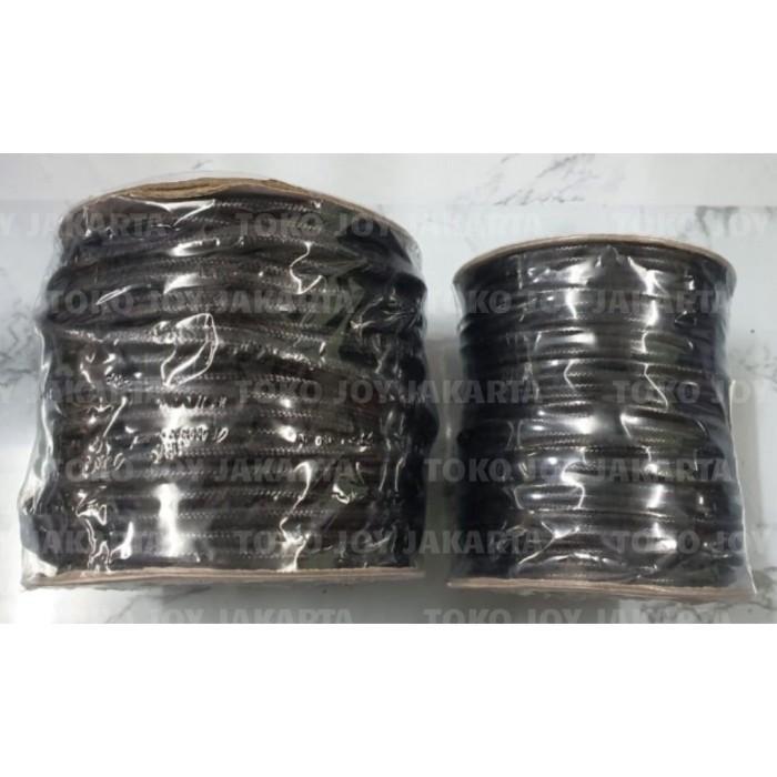 READY Tali Korea Kulit 3mm / 5mm / Bahan Tali Kalung - 3mm