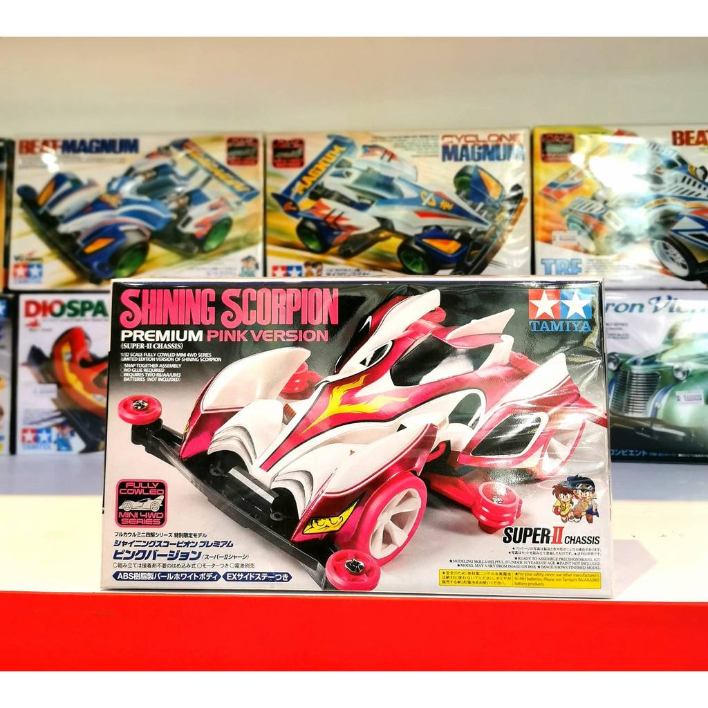 Tamiya 95035 Shining Scorpion Premium Pink Version (Super-IIChassis)