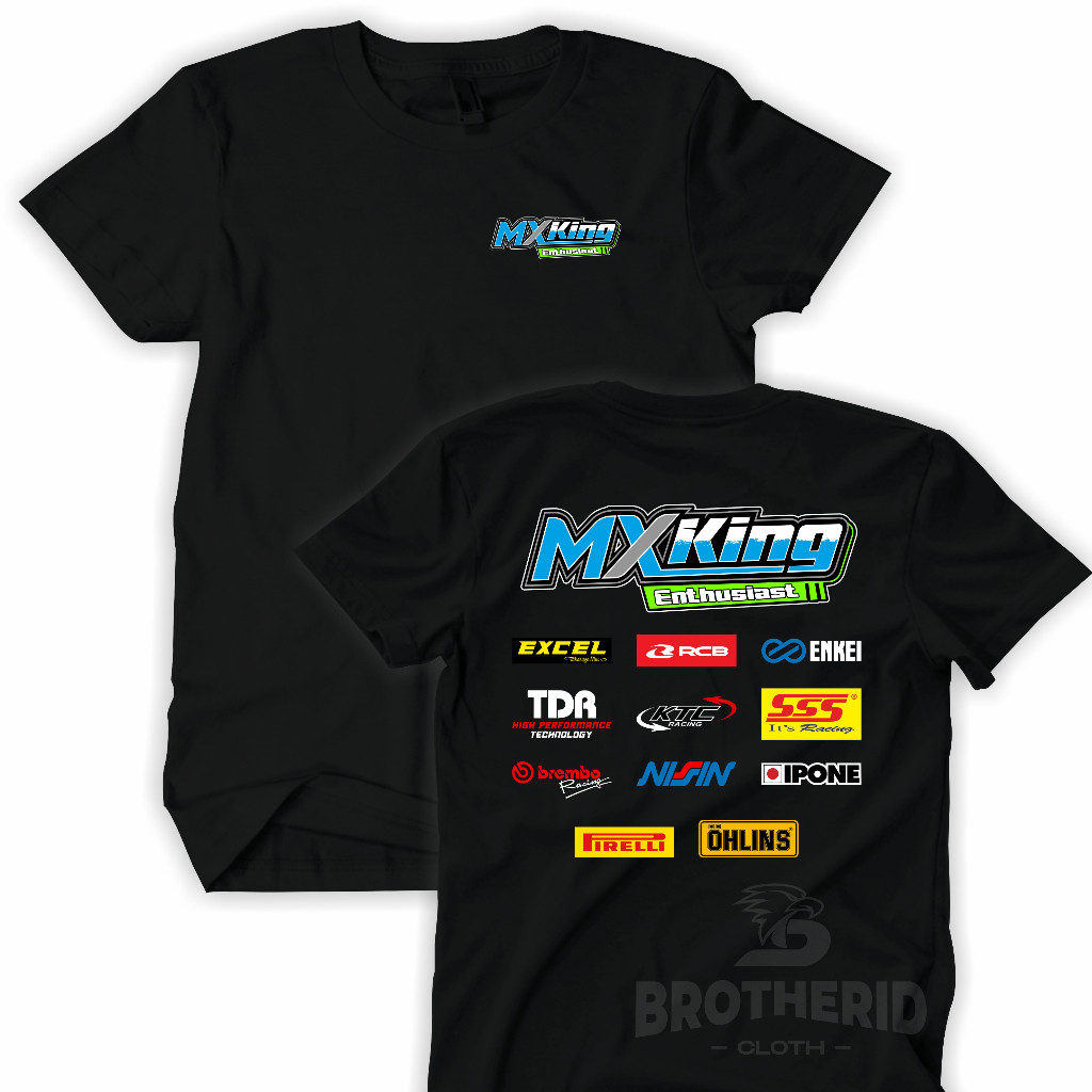 ATLASTREET Kaos MX King Enthusiast 150 Baju Yamaha Jupiter MX Indonesia