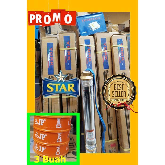 Jual Pompa satelit York 0.5 hp satelit 3 inch submersible Murah