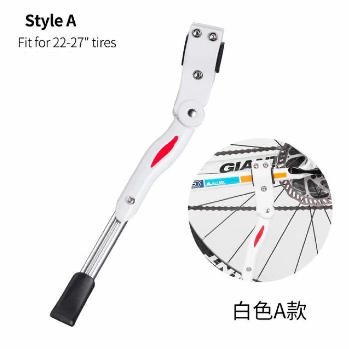 Standar Sepeda Rockbros MTB Sepeda Lipat Alumunium Alloy Adjustable - Putih