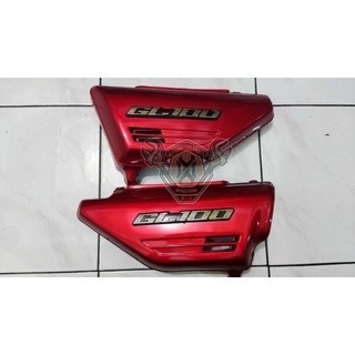 BOX AKI TUTUP AKI TEMPONG AKI HONDA GL 100 WARNA MERAH MAROON