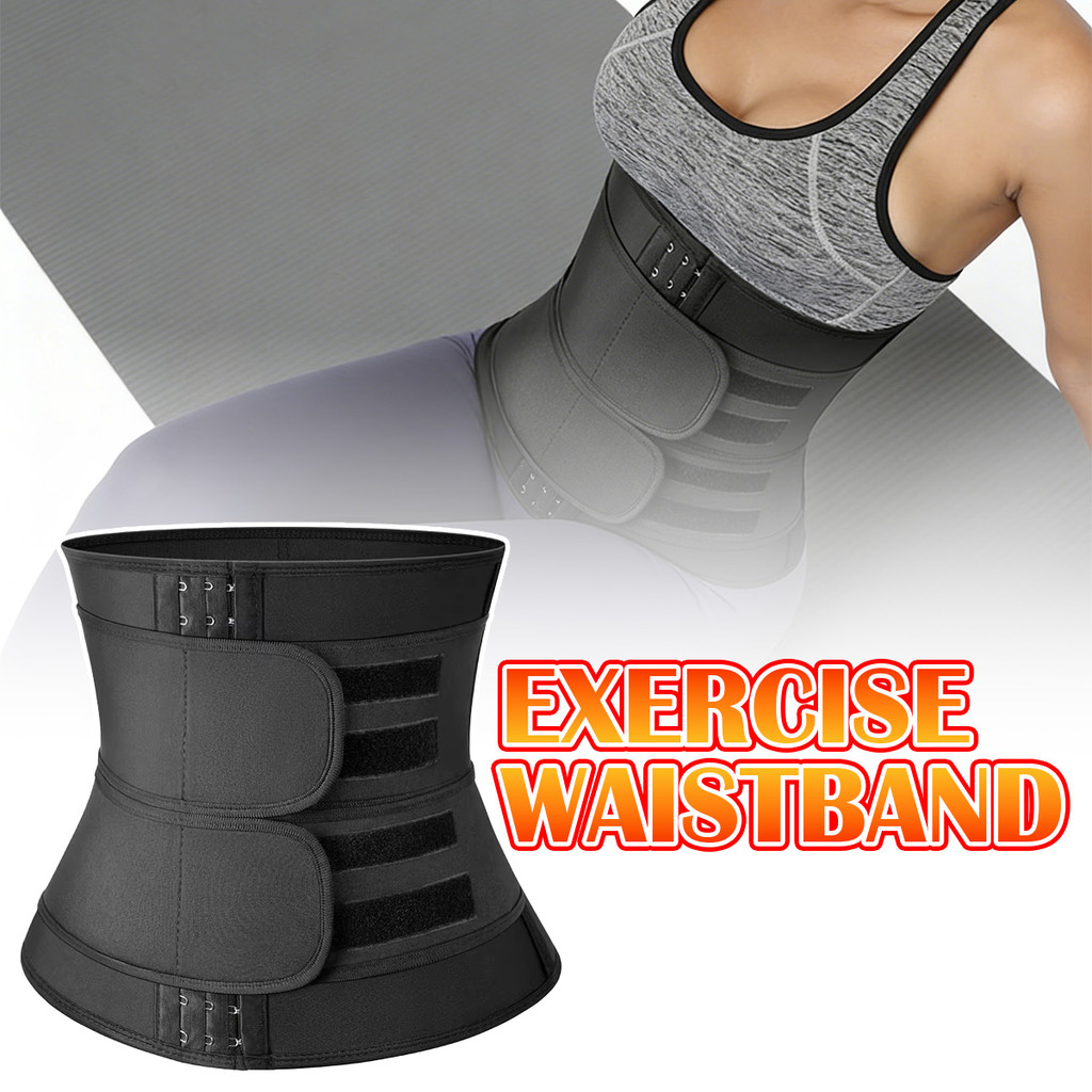 Pelatih pinggang olahraga - pinggang gesper ganda korset pelangsing Korset Bernapas