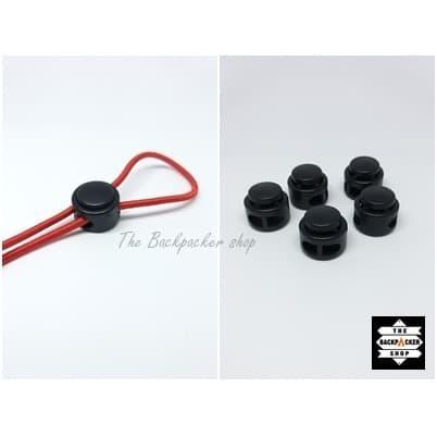 stopper tali tas karet jaket pengencang tali serut model klakson isi 5