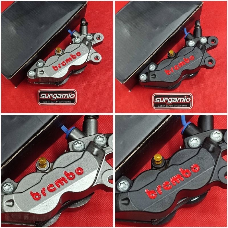 Kaliper 4P Logo Brembo Kaliper Brembo 4 Piston
