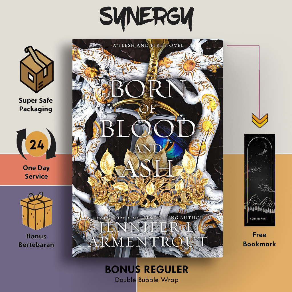 Born of Blood and Ash (Flesh and Fire, #4) by Jennifer L. Armentrout