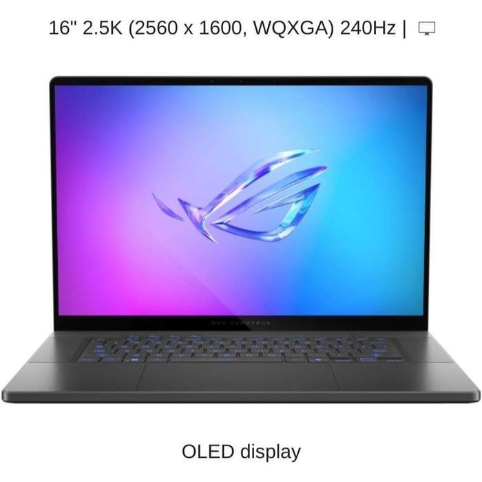 Laptop Asus ROG Zephyrus G16 Intel Ultra 9 RTX5070 16GB Ddr5 1TB 16.0 inch WQXGA OLED 240Hz