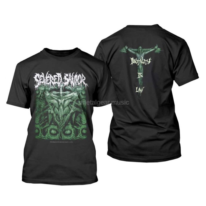 Original  Severed Savior - Brutality Is Law Tshirt