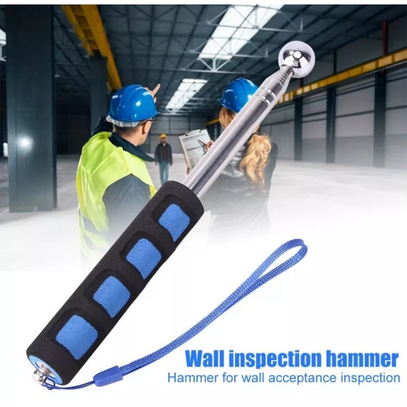 alat inspeksi dinding Tongkat Cek Keramik Dinding Wall Inspection Hammer Empty Drum Hammer / Wall In