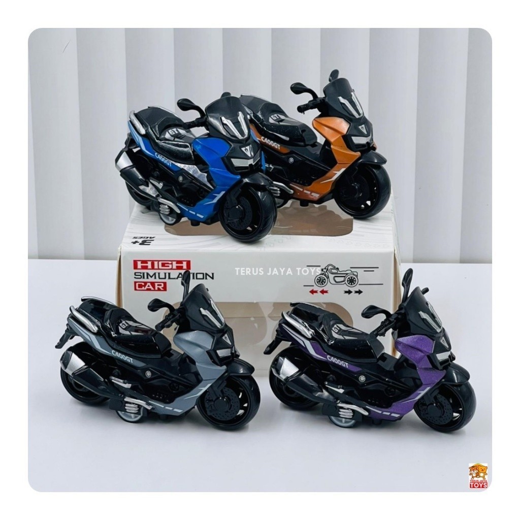 MAINAN MINIATUR MOTOR NMAX DIECAST METAL
