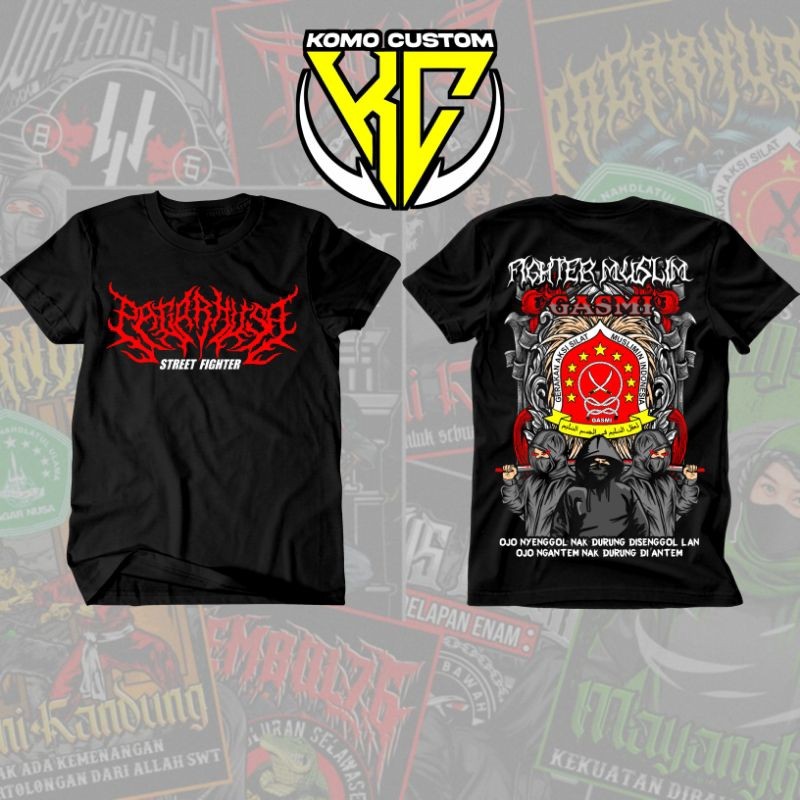 KAOS GASMI & PELESTARI PENCAK DOR (GASMI FULL PUNGGUNG)