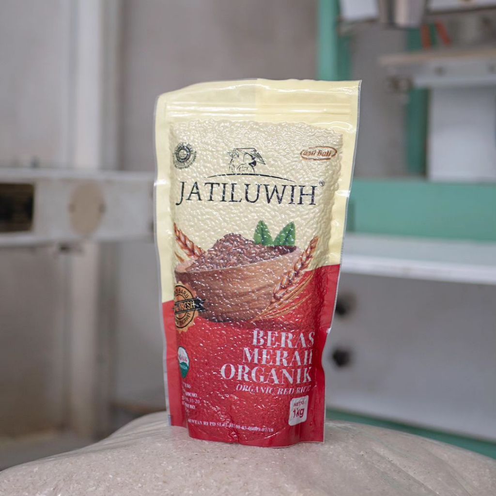 Jatiluwih Beras Merah Organik 1kg - Beras Merah Organik Jatiluwih 1kg