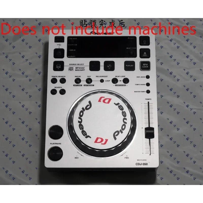 Pioneer CDJ350 Turntable Protector  Custom Color Vinyl Stickers, AntiScratch, PrecisionCut, No Resid