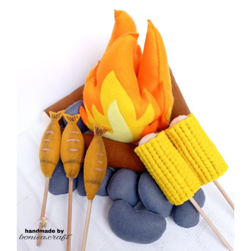 PUTRISHOP Mainan Anak Edukasi Replika Api Unggun Laki-laki Perempuan Edukatif