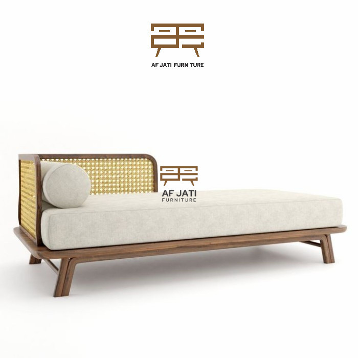 Sofa Jati Rotan Santai / Sofa Rotan Minimalis
