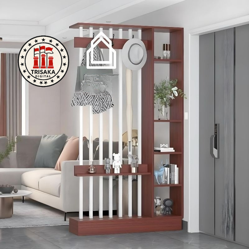 Partisi Ruangan Minimalis | Penyekat Ruangan Kayu | Pembatas Ruangan