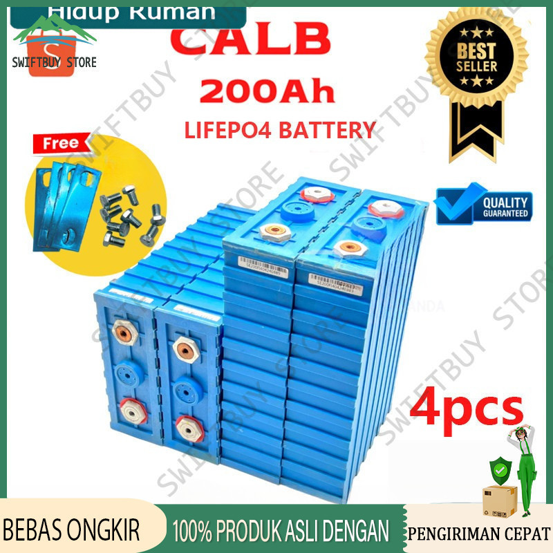 UPS BMS lifepo4 Baterai 12V ( CATL 200AH Baterai)Baterai Surya Kekuatan Besar 3.2V 30ah/120ah/200ah 