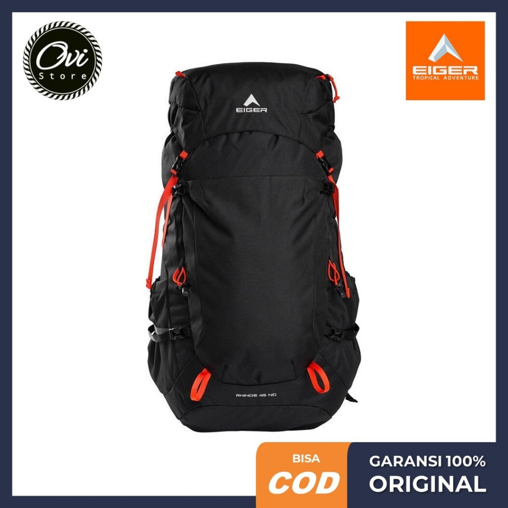 Carrier EIGER1989 Rhinos 45 NG Tas Gunung Keril 45L Original