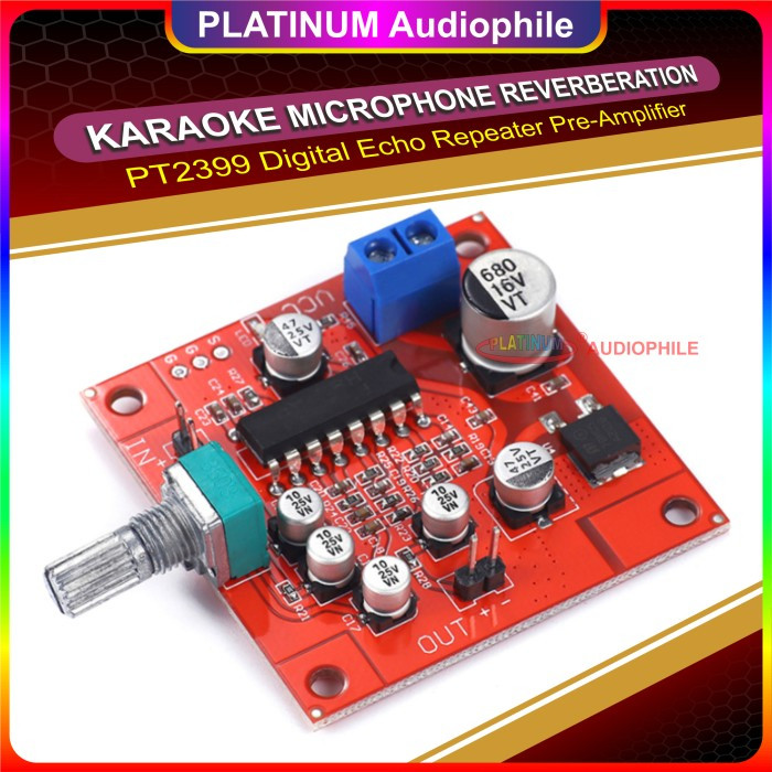 PT2399 Karaoke Mic Microphone Reveberation Modul Digital Echo Delay PT2399-01