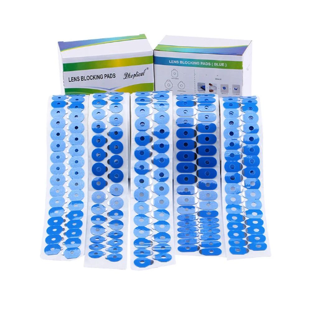 1000pcs High Quality Optical Lens Edging Adhesive Blocking Pad Sticker Accessories
