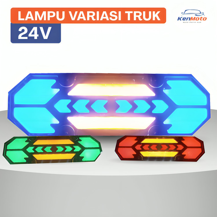 Lampu Bak Truk 24V Lampu Variasi Truk Lampu Bak Samping Truck Lampu 24 Volt Truk