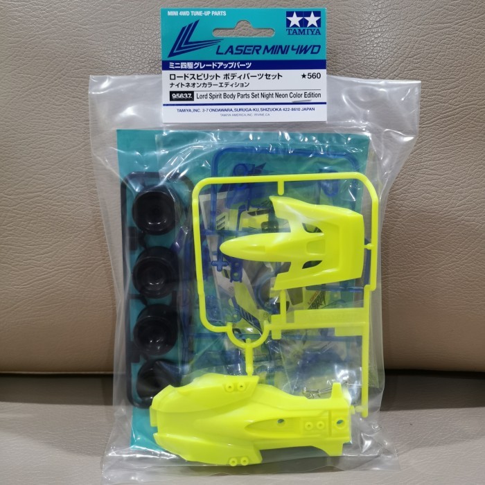 Tamiya 95637 Lord Spirit Body Parts Set Night Neon Color edition