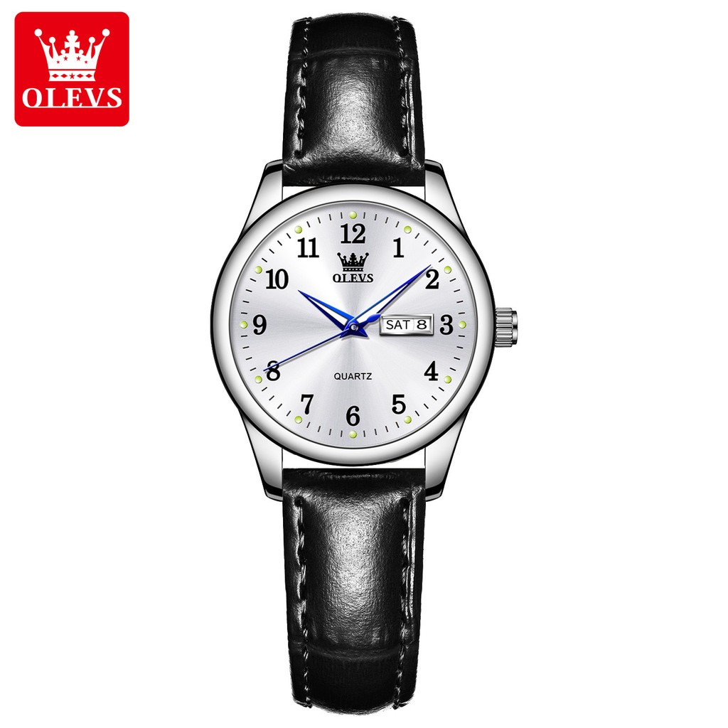 OLEVS Jam Tangan Wanita Elegan Watches Perempuan Jam Tangan Original 100% Analog Anti Air Quartz COD
