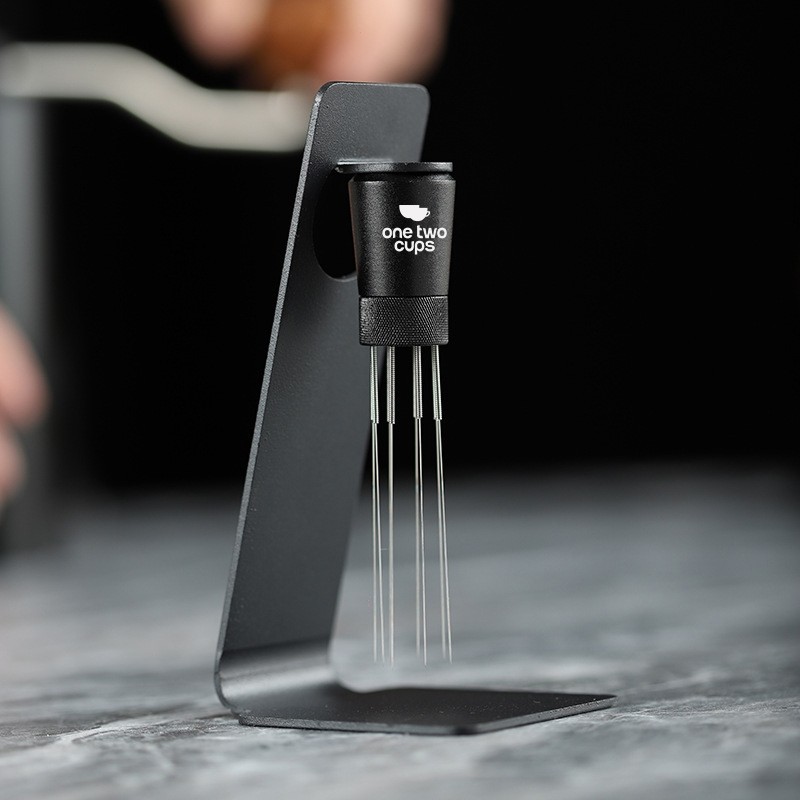 One Two Cups Jarum Kopi WDT Espresso Needle Nedle Distribution Tool Magnetic Base jarum Distributor 