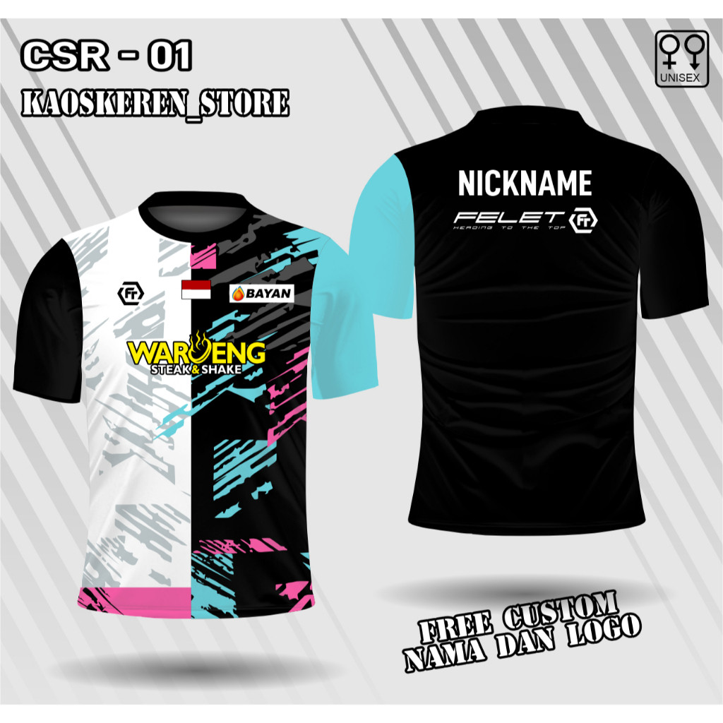 CANDUSHOP jersey badminton china open 2025 baju bulutangkis china open kaos badminton free custom