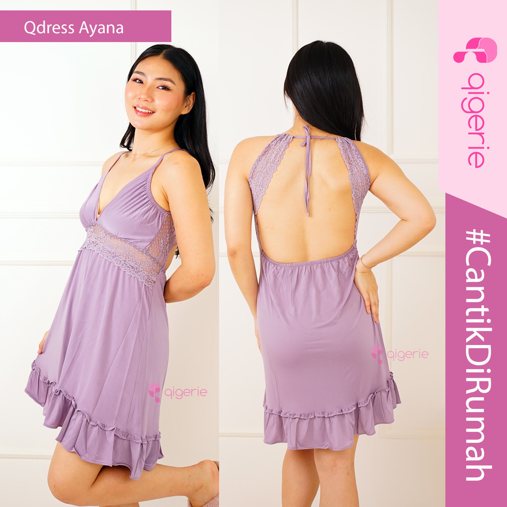 AYANA QIGERIE | Lingerie | Baju Dinas Malam Sexy | Baju Tidur Wanita Dewasa | Daster Kekinian Terbar