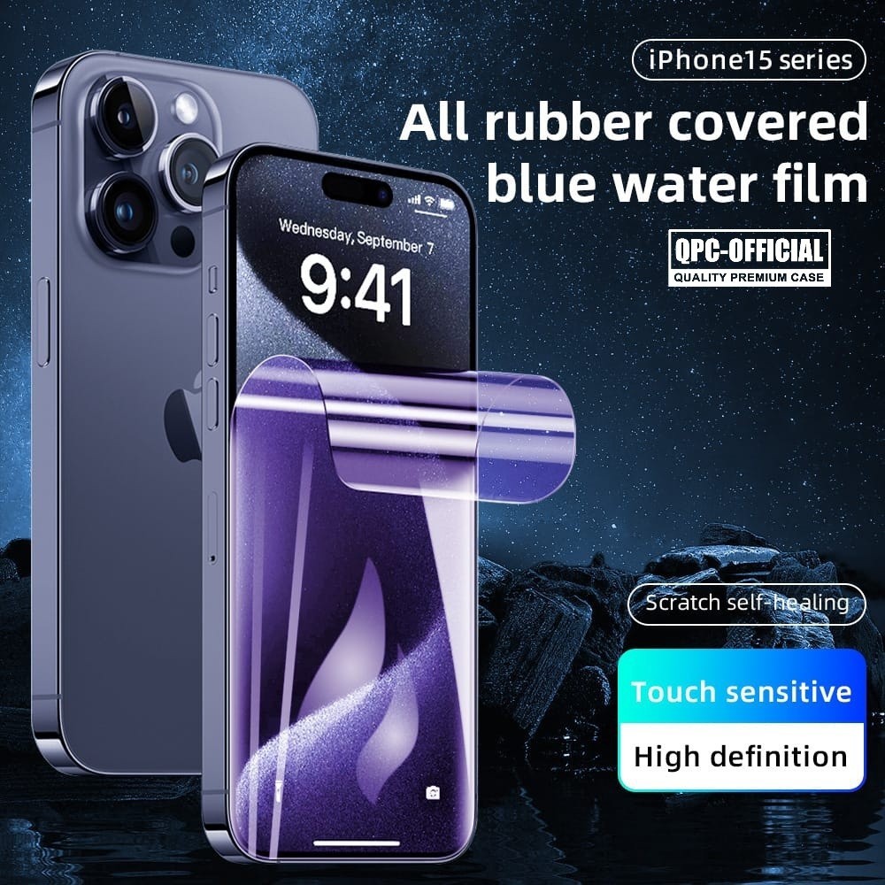 COD Anti Gores Hydrogel Iphone 13 Iphone 13 Mini Iphone 13 Pro Iphone 13 Pro Max Hydrogel Clear / Hy