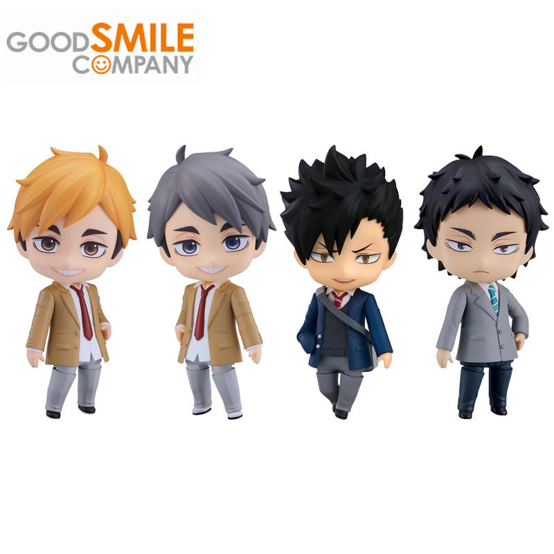 Good Smile Original Nendoroid Haikyuu Tetsurou Kuroo Atsumu Osamu Miya Keiji Akaashi Anime Action Fi