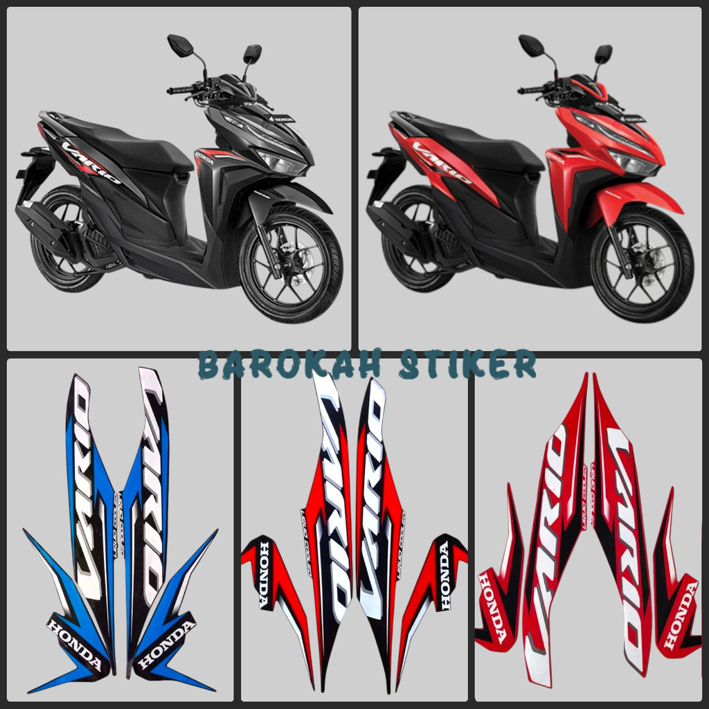 STRIPING STICKER LIST MOTOR HONDA SUPRA X 125 R 2006 MERAH PUTIH FULL BODY