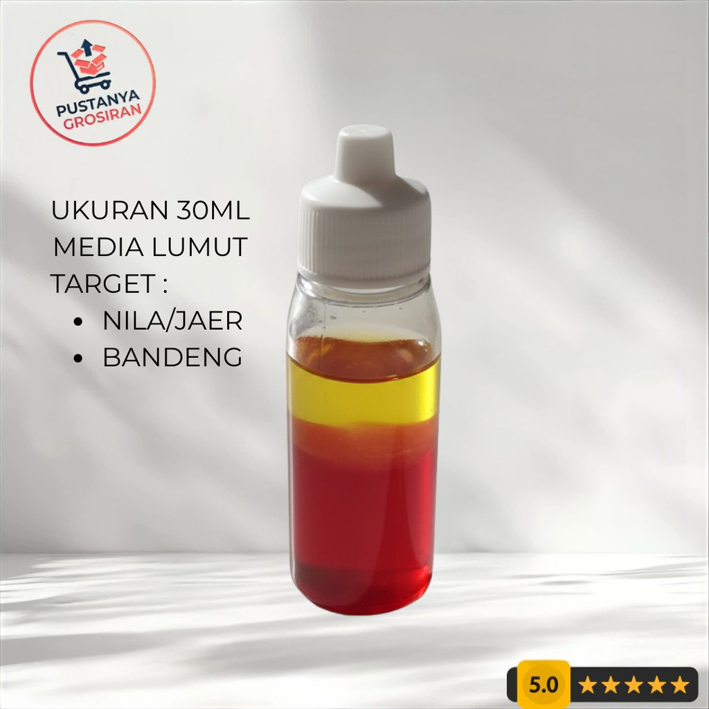 Pusatnya Grosiran Umpan ikan nila Mujaer Bandeng Essen Essence Esen Oplosan Media lumut ukuran 30ml