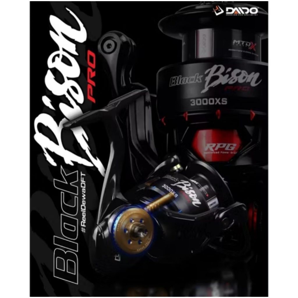 Reel Daido Black Bison Pro